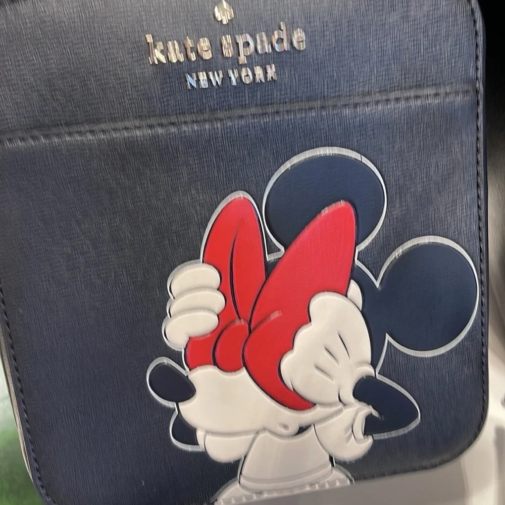 Kate Spade Disney X Kate Spade New York Minnie Mouse Daisy Vanity Crossbody Bag